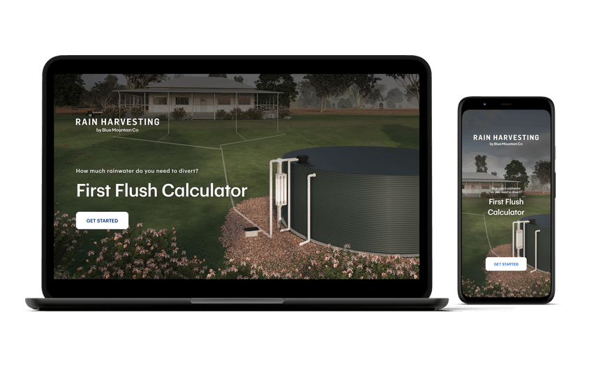 First Flush Calculator & Selector